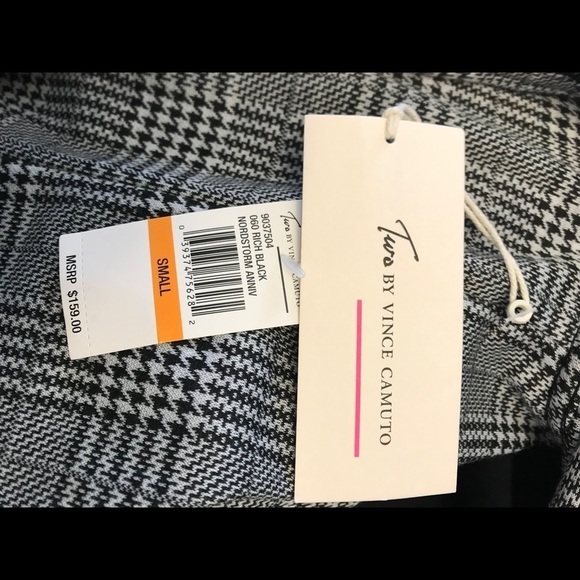 Two by Vince Camuto Women’s Size Small Plaid Zippered Blazer NWT - Picture 6 of 8